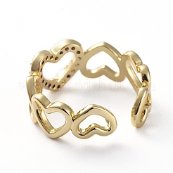 Verstellbare Zirkonia-Ringe&nbsp;RJEW-G096-15G