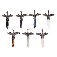 Grands pendentifs pointus en forme de balle&nbsp;G-T145-01R