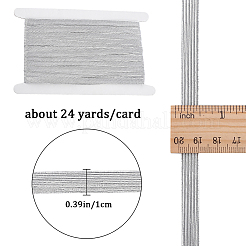 24 Yards flache elastische Schnur/Band&nbsp;EC-GF0001-34A