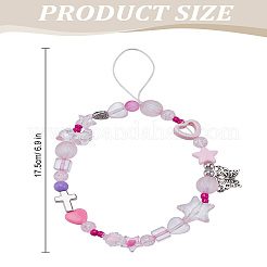 1 Handy-Armband aus Harz&nbsp;HJEW-LP0001-23