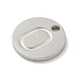 Pendenti in acciaio inossidabile 304 anti-ossidazione&nbsp;FIND-M017-02P-O