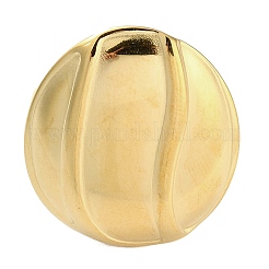 Ionenplattierung (IP) 304 Edelstahl-Fingerringe&nbsp;RJEW-C075-05D-G