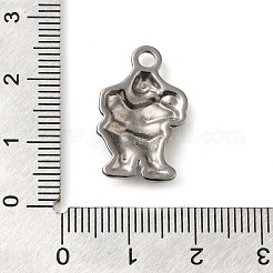 Pendentifs de Noël en acier inoxydable 304&nbsp;STAS-M070-30P