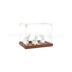 Boîtes de présentation acryliques transparentes&nbsp;AJEW-WH0475-57