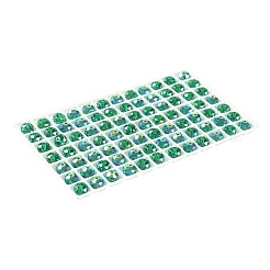 Ab cuentas de vidrio chapado en color&nbsp;EGLA-P059-03B-AB07