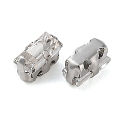 Rechteckiger Strass zum Aufnähen&nbsp;RGLA-L028-01D-01