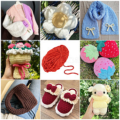 1 écheveau de fil à crocheter doux&nbsp;OCOR-TADJ0001-03B