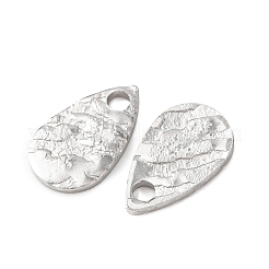 Pendentifs en acier inoxydable 304 martelé&nbsp;X-STAS-G385-03P