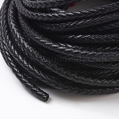 Geflochtenes Lederband mit Kern&nbsp;X-WL-F009-B02-5mm