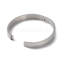 Anlaufgeschützter Armreif aus 304 Edelstahl&nbsp;BJEW-F464-11P