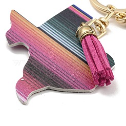 PU Leder Schlüsselanhänger&nbsp;KEYC-C007-02A-G
