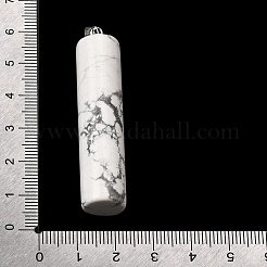 Natürliche Howlith große Anhänger&nbsp;G-F820-11U