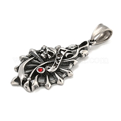 Pendentifs en acier inoxydable chirurgical 316&nbsp;STAS-E212-56AS