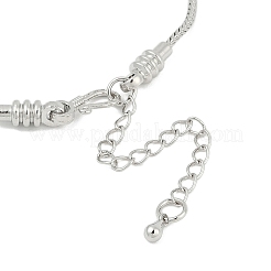 Bracelets en laiton avec chaînes de blé&nbsp;BJEW-C085-02P