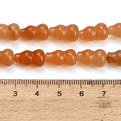 Natürlichen roten Aventurin Perlen Stränge&nbsp;GG-CBA792A-D01-8x14mm