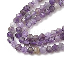 Natürlichen Amethyst Perlen Stränge&nbsp;G-G189-A01-01