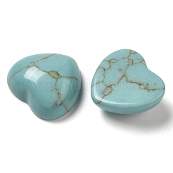 Synthetik Türkiscabochons&nbsp;G-F776-02A-01