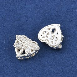 Maglie multifilo con pavé di ottone e zirconi cubici&nbsp;ZIRC-F145-04S-01