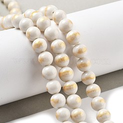 Chapelets de perles en jade Mashan naturel&nbsp;G-A255-A01-01I