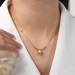 925 Halskette aus Sterlingsilber mit Anhänger für Frauen&nbsp;NJEW-A048-01G