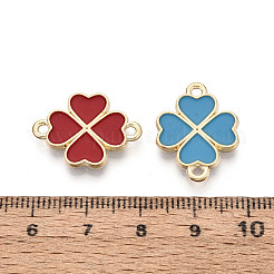 St. Patrick's Day-Anhänger aus Legierung mit Kleeblattmotiv&nbsp;FIND-N008-23KCG