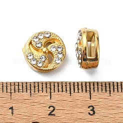 Ionenplattierung (IP) 304 Edelstahl-Schiebe-Charms&nbsp;STAS-C089-06E-G