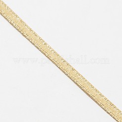 Silberfaden Ripsband für Hochzeit Festivaldekoration&nbsp;SRIB-L013-6mm-835
