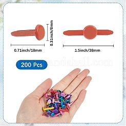 200 Stück flache&nbsp;DIY-SP0003-38C