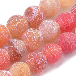Natürliche verwitterte Achatperlenstränge&nbsp;G-S259-05-8mm