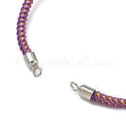 Fabrication de bracelet coulissant en cordon de nylon réglable&nbsp;MAK-F026-A06-P