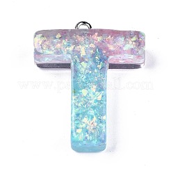 Transparente Epoxidharzanhänger&nbsp;LS-CRES-S364-002T