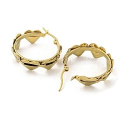 Pendientes de acero inoxidable 304 para mujer&nbsp;EJEW-E305-14G-02