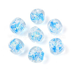 Hilos de cuentas de lampwork hechos a mano&nbsp;FOIL-T008-04D
