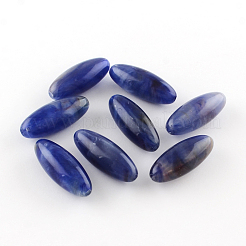 Nachahmung Edelstein oval Acryl-Perlen&nbsp;OACR-R031-M