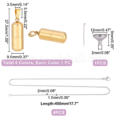 Kit para hacer collares con urna DIY&nbsp;DIY-DC0001-35