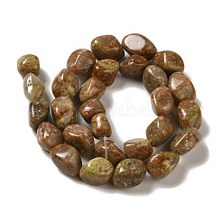 Natur Unakit Perlen Stränge&nbsp;G-B078-D25-04