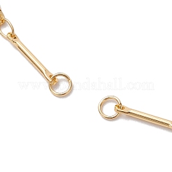 Fabrication de bracelets coulissants en laiton&nbsp;AJEW-JB01255-01