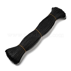 Cordon tressé en cuir PU 3 pli&nbsp;OCOR-Q059-01B