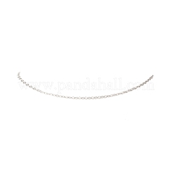 Colliers à chaîne en acier inoxydable texturé 304 de 2.5 mm&nbsp;NJEW-JN05491-02