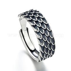 Verstellbare Fingerringe aus Squama-Legierung für Männer&nbsp;FS-WGC01FD-01