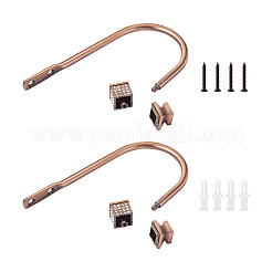 Tenda appendiabiti a forma di u in lega di zinco&nbsp;SW-TAC0002-08A