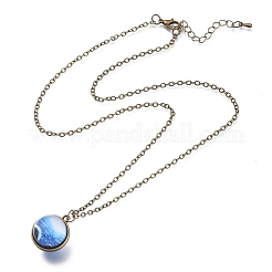 Pendentif en verre&nbsp;NJEW-D281-B-05AB