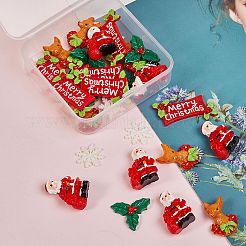 Décorations d'affichage à la maison en plastique à thème de noël&nbsp;AJEW-SZ0001-14