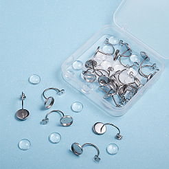 Diy pendientes de fabricación&nbsp;DIY-SC0008-90P-12mm