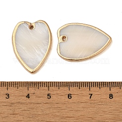 Natürlichen Süßwasser-Muschel Anhänger&nbsp;SHEL-M021-15G
