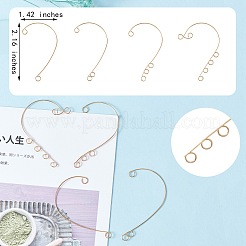 16 pz 4 stile 316 acciaio inossidabile orecchini polsino&nbsp;STAS-SZ0002-55
