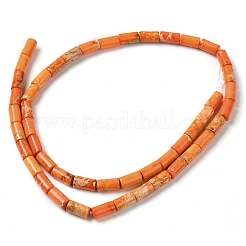 Brins de perles de jaspe impérial naturel&nbsp;G-Q169-A02-01F