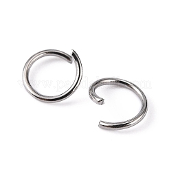 Anillos de salto abiertos de acero inoxidable 304 resistentes al deslustre&nbsp;STAS-R049-6x0.7mm