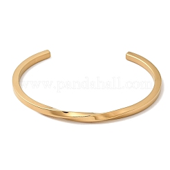 Braccialetti a polsino in acciaio inossidabile 304 per donna&nbsp;BJEW-H644-04G