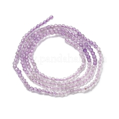 Natürliche Lavendel-Amethyst-Perlenstränge&nbsp;G-Z121-A01-2mm